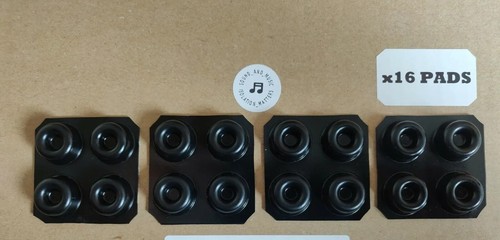 16x isolation gel - pads, (black)