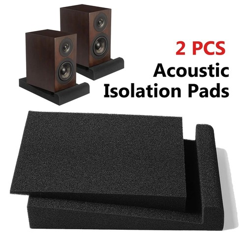 Studio monitor isolation - isolation, pads