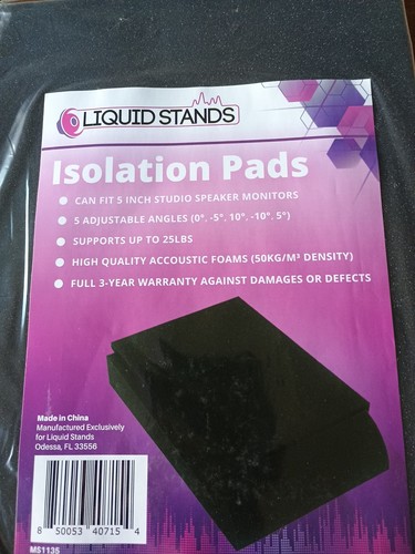 Speaker isolation pads - isolation,