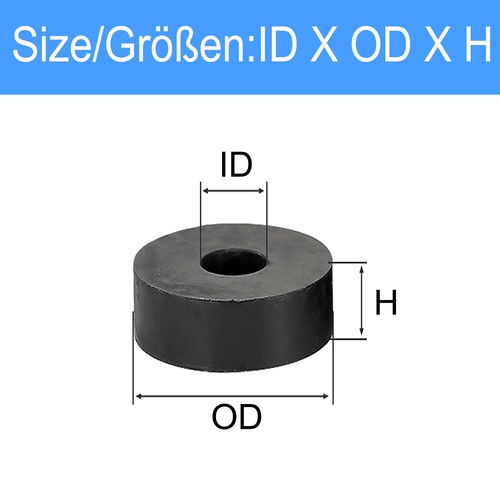 Round rubber spacer anti - rubber,