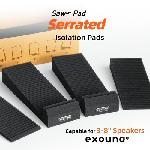 Exound speaker isolation pads - exound,