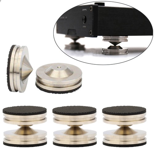 4pcs stainless steel hifi - stainless,