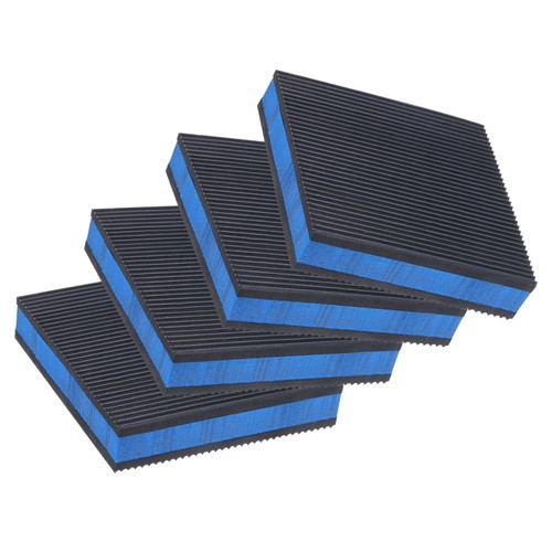 4pcs 4x4x7 inch rubber anti - inch,