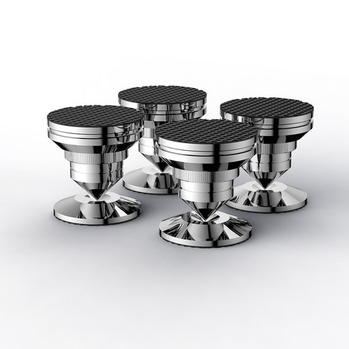 4pcs adjustable stainless - 4pcs,